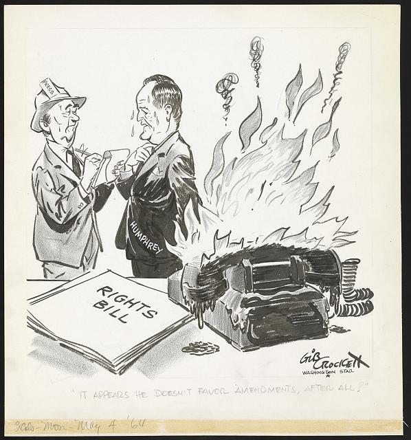 Historical image for Civil Rights Act Signed