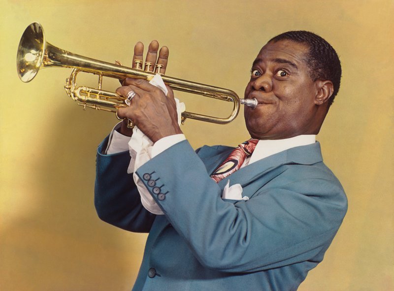 Portrait of Louis Armstrong